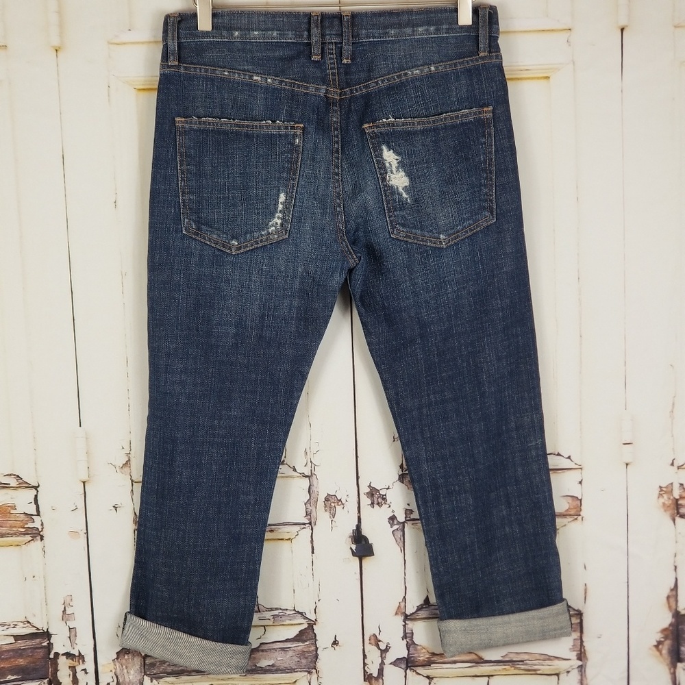 Current/Elliott Distressed Jeans - Picture 4 of 7